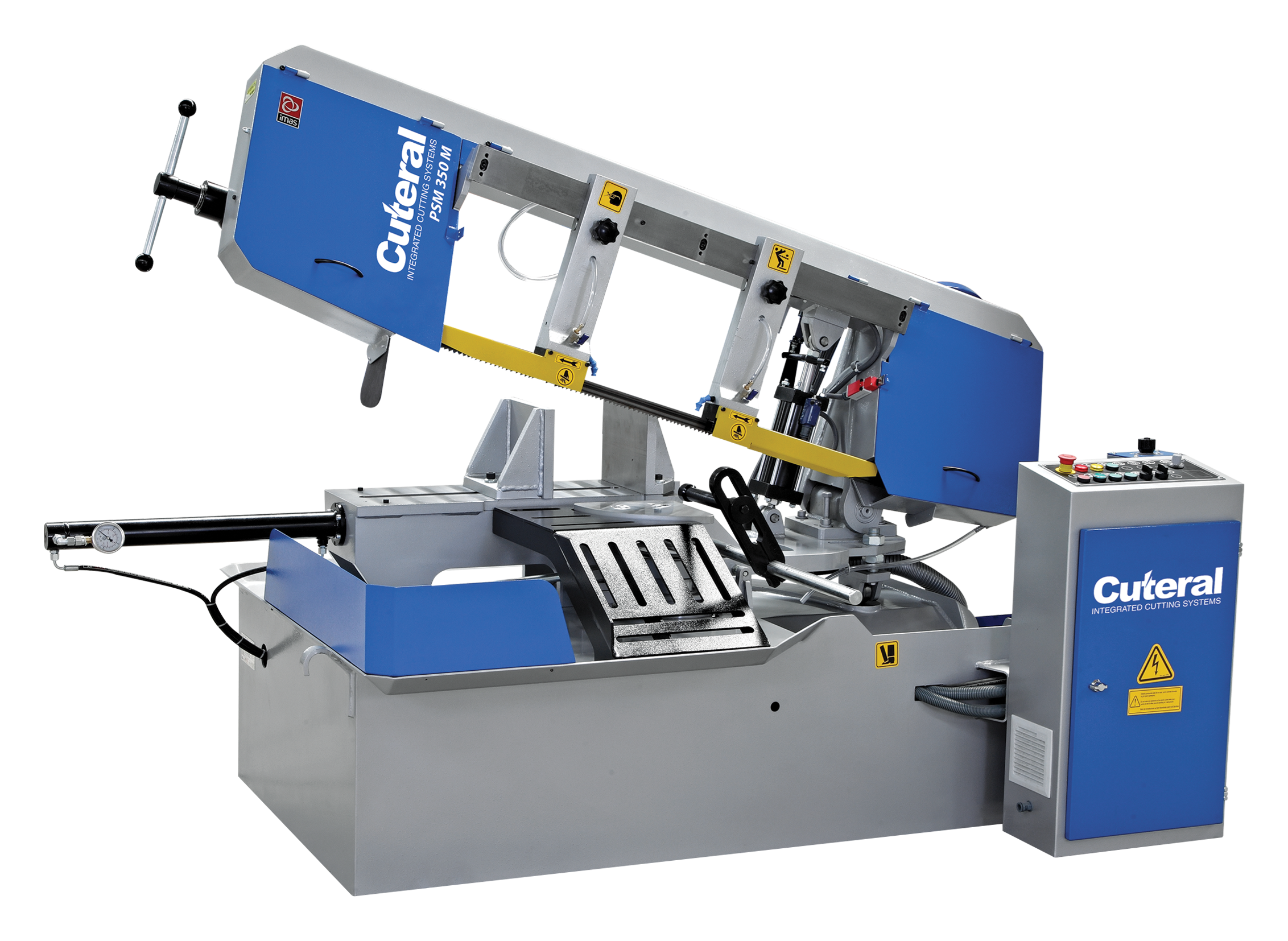 Semi Automatic Miter Bandsaw Machine